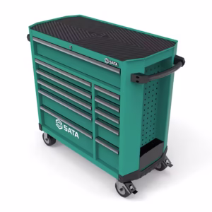 SATA, 11 DRAWER ROLLER CABINET - PRO (GREEN)
