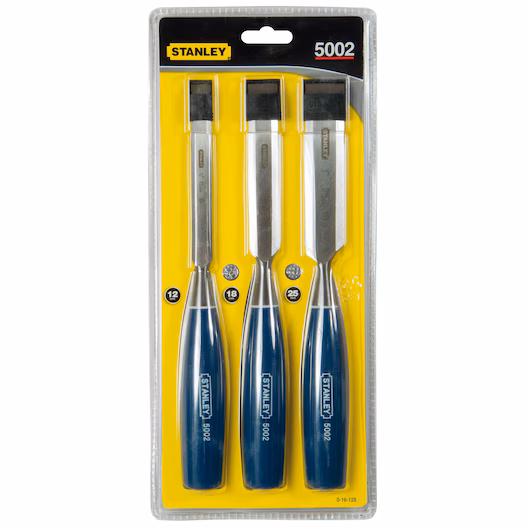 Stanley, 5002 Wood Chisels-3 pieces 12/18/25 - Image 2