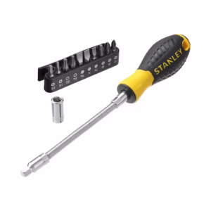 Stanley, 10 Ways Flexi PH #1, PH #2, PH #3  Torx T15, T20 Square 1, 2 Flared  4mm, 5mm, 6mm