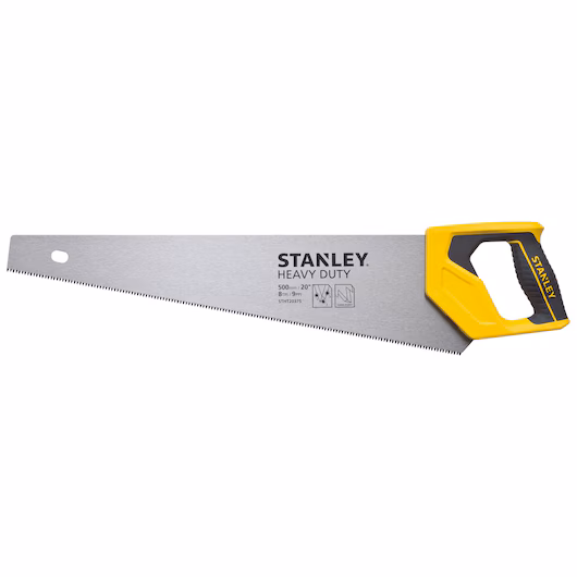 Stanley, HD Bi-Mat Handsaw 22IN 550mm 8 TPI