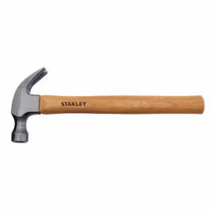 Stanley, 16OZ Wood Handle Nail Hammer  Hexagonal