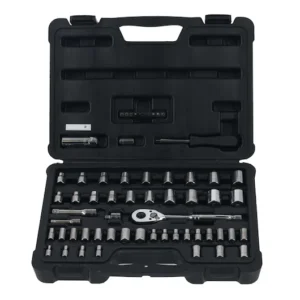 Stanley,  60pc ¼- 3/8 6pt SAE/Mtc Skt St