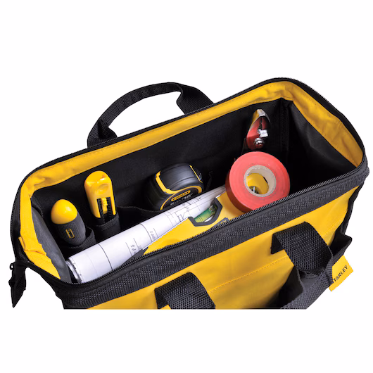 Stanley, 12" Soft Side Tool Bag - Image 2