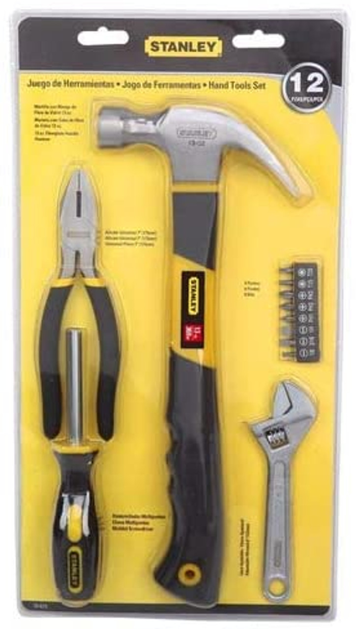 Stanley, Hand  Tools Set 12 pcs