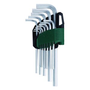 SATA, 12PC LONG HEX KEY SET SAE (1/16" - 3/8”)