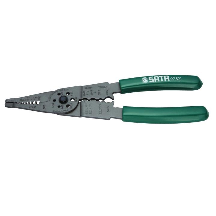 SATA, ELECTRICAL WIRE STRIPPER AND CRIMPER 10-22 AWG / 0.5 - 6.0 mm