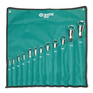 SATA, 12 Pc. Metric Double Box End Wrench Set (6 - 32 mm)