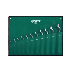 SATA, 11 Pc. Metric Deep Offset Double Box End Wrench Set (6-32mm)