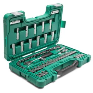 SATA, 46PC 1/2 DR. SOCKET SET MM/SAE