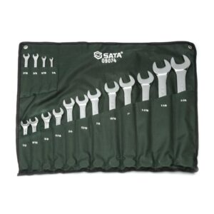 SATA,16 PCS SAE COMBINATION WRENCH 1/4-1-1/4" SET.