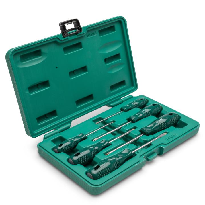 SATA, 6 Pc. Acetate Combination Screwdriver Set