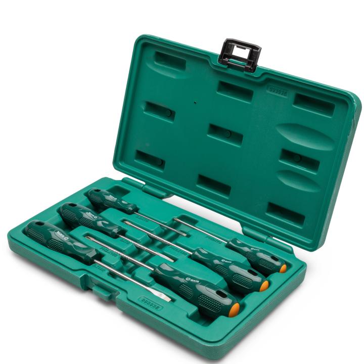 SATA, 6 Pc. Acetate Combination Screwdriver Set - Image 4