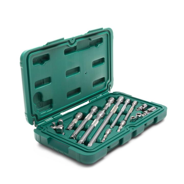 SATA, 16PC 1/4" & 3/8" DR ACCESSORY SET - Image 2