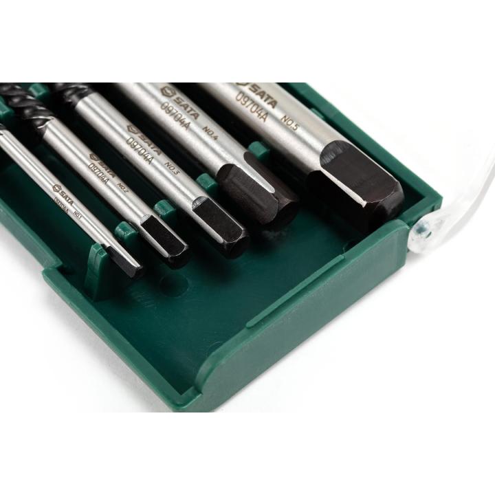 SATA, 5 PC. FINE THREADED EXTRACTOR SET - Image 2