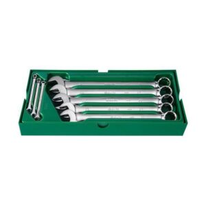 SATA, 8 PC. METRIC COMBINATION WRENCH TRAY SET