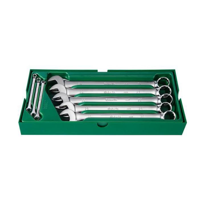 SATA, 8 PC. METRIC COMBINATION WRENCH TRAY SET