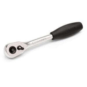 SATA, 3/8” Drive Quick-Release Teardrop Ratchet with Comfort Grip Handle (72 Teeth)