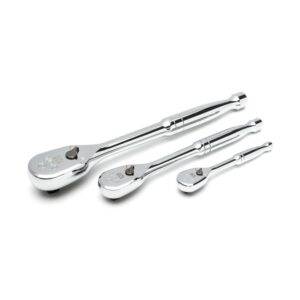 SATA, Ratchet Set 120XP 3 Pcs 1/4", 3/8" and 1/2" DR