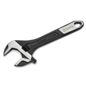SATA, WIDE JAW ADJUSTABLE WRENCH 10" / 250MM