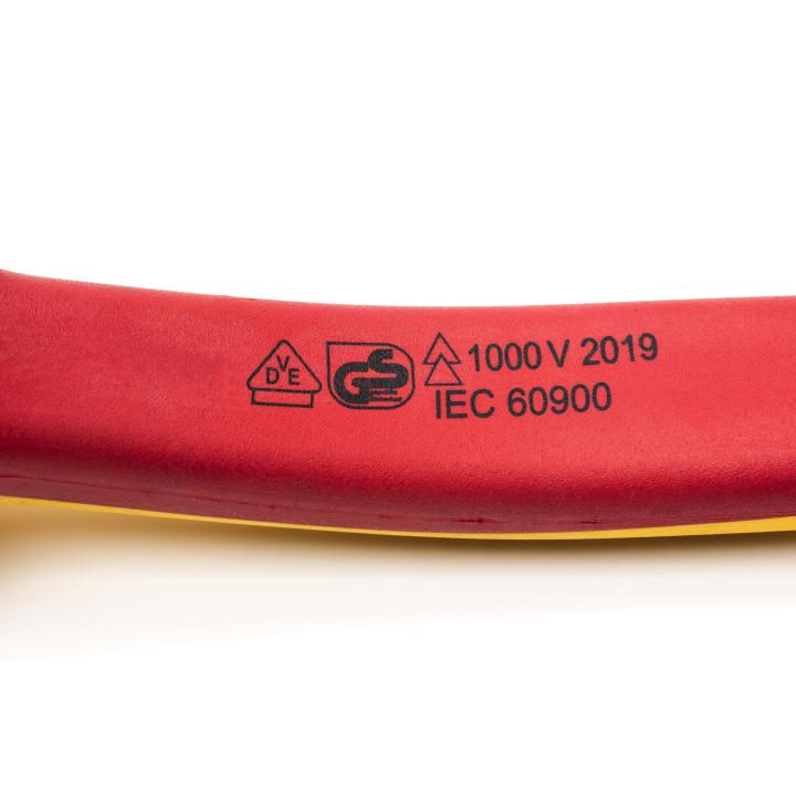 SATA, VDE Insulated Long Nose Pliers 8" - Image 2