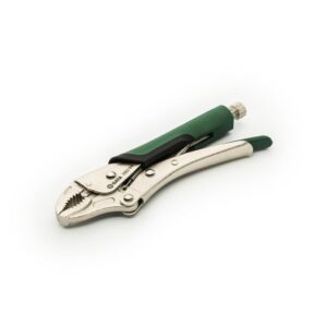 SATA, PVC HANDLE / CURVED JAW LOCKING PLIERS 7"