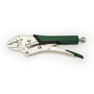 SATA, PVC HANDLE /  CURVED JAW LOCKING PLIERS 10"