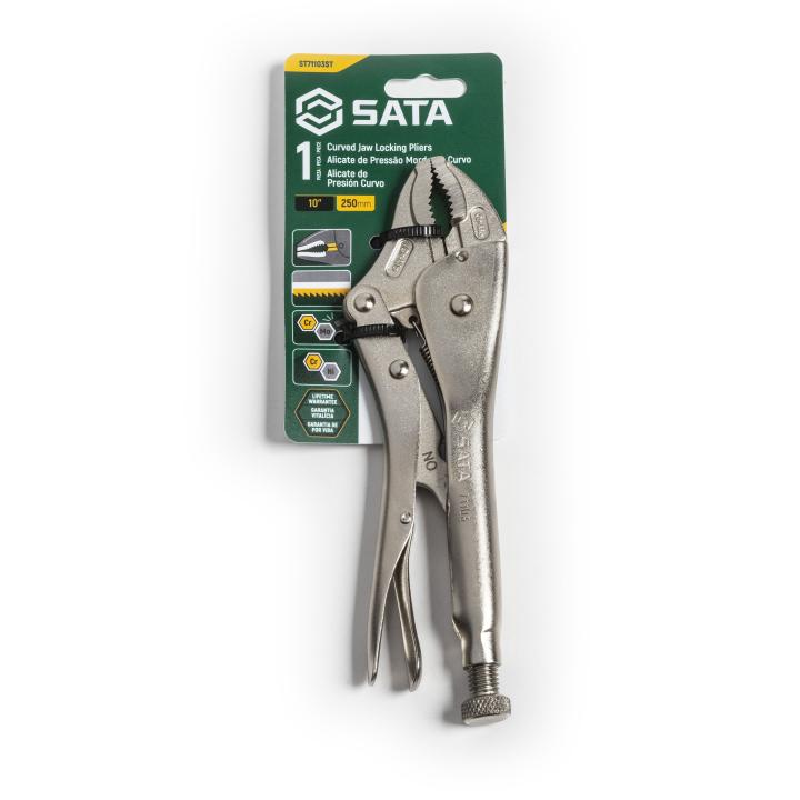 SATA, STRAIGHT JAW LOCKING PLIERS 10" - Image 4