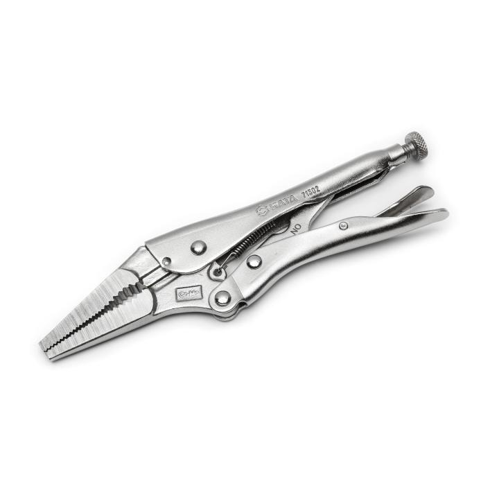 SATA, LONG NOSE LOCKING PLIERS 9"