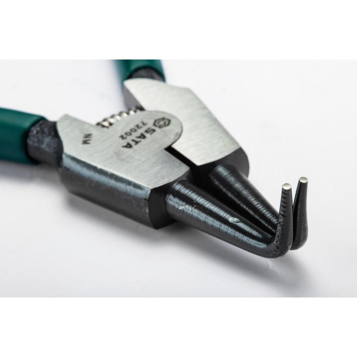 SATA, External Snap Ring Pliers, Curved 7" - Image 6