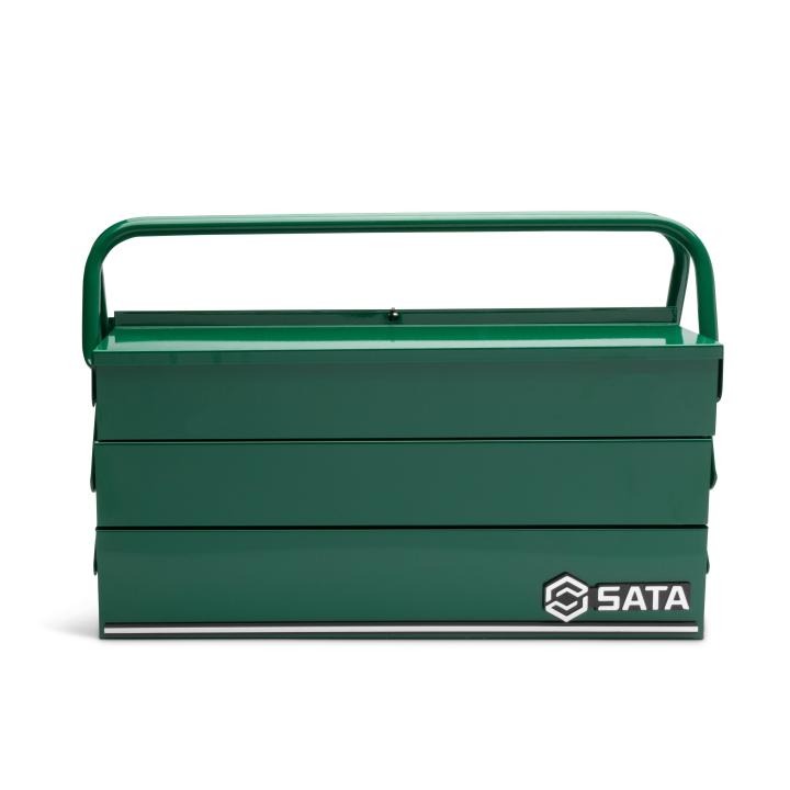 SATA ,70 PC. 1/2" DRIVE 12 POINT METRIC CANTILEVER TOOL BOX AND TRAY SET - Image 8