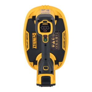 Dewalt 18V Digital Display Bare Grabo Suction Lifter Yellow and Black