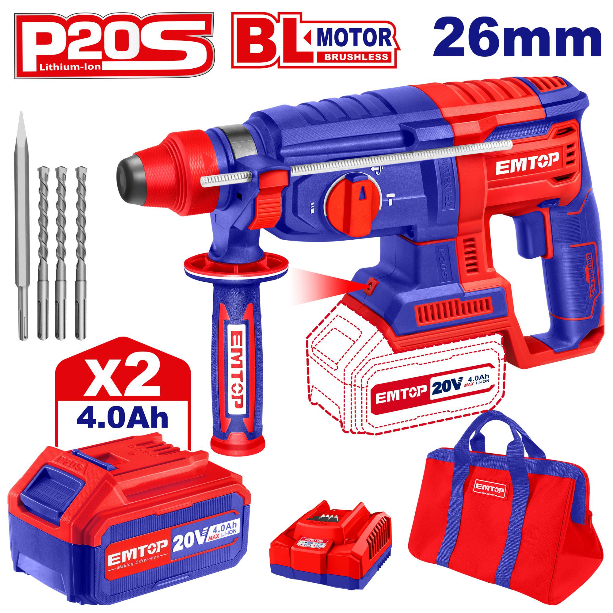 Emtop ELRH202286 Cordless rotary hammer Hilti - Image 2